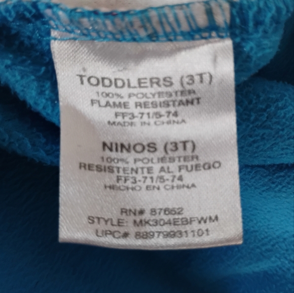 Disney Mickey Mouse & Pluto Blue Footie Pajamas Toddlers Comfy Footed Sleeper - Picture 16 of 16